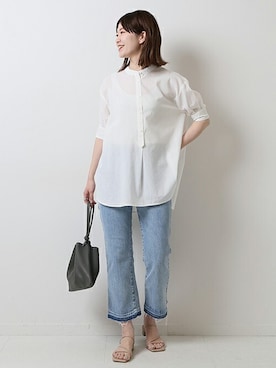 RIKAさん（レディース・160cm）の夏コーディネート