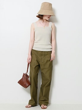 RIKAさん（レディース・160cm）の夏コーディネート