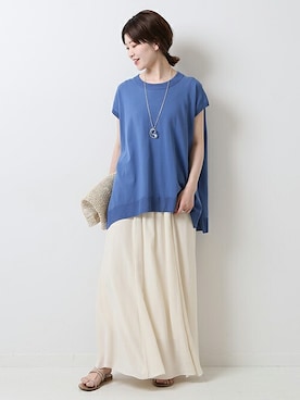 RIKAさん（レディース・160cm）の夏コーディネート