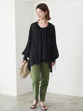 RIKAさん(レディース・160cm)の夏コーディネート