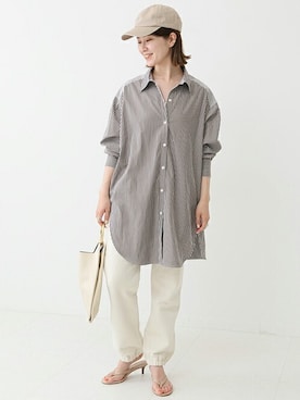 RIKAさん（レディース・160cm）の夏コーディネート