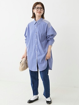 RIKAさん(レディース・160cm)の夏コーディネート