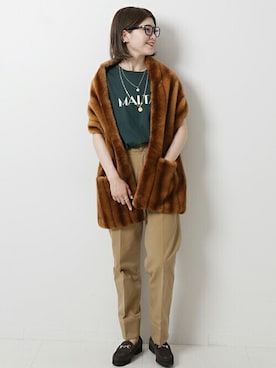 RIKAさん（レディース・160cm）の夏コーディネート