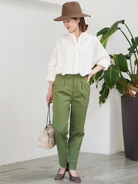 RIKAさん(レディース・160cm)の夏コーディネート