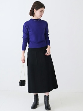 RIKAさん(レディース・160cm)の秋コーディネート