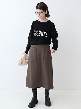 RIKAさん(レディース・160cm)の秋コーディネート