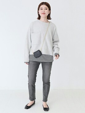 RIKAさん(レディース・160cm)の秋コーディネート