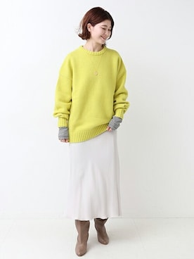 RIKAさん(レディース・160cm)の冬コーディネート