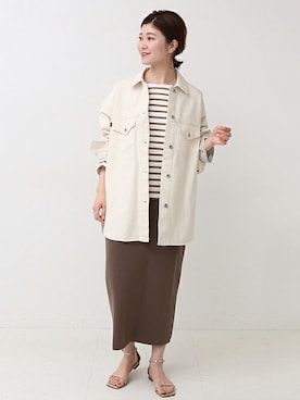 RIKAさん（レディース・160cm）の冬コーディネート