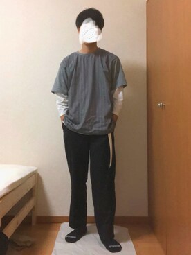 Kさん（メンズ・169cm）の春コーディネート