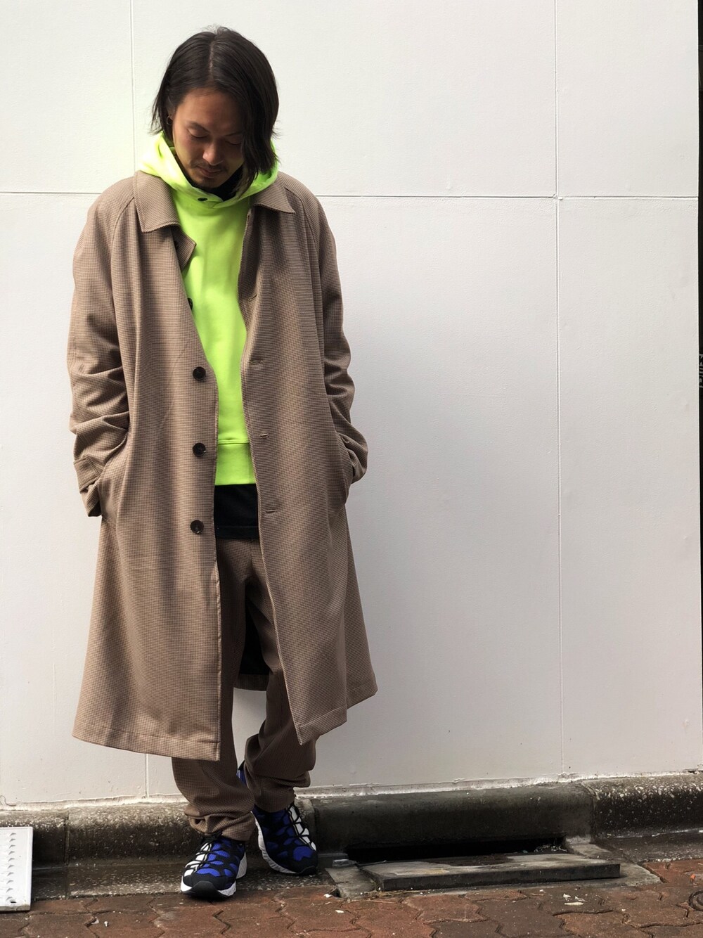 「秋のコーデ、大人カジュアル、WHITELAND BLACKBURN、Danke schon、misbhv、asics、LHP、LHP上野」｜「ASICSのアイテム（スニーカー、ブルー系）」を使った、kazuya muraiさん（メンズ・168cm）の秋コーディネートの1枚目の写真