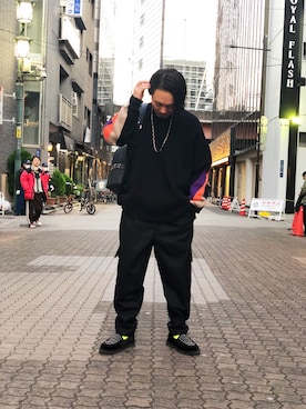 「CLUB PARK（クラブパーク）のアイテム」を使った、kazuya muraiさん（メンズ・168cm）の冬コーディネート