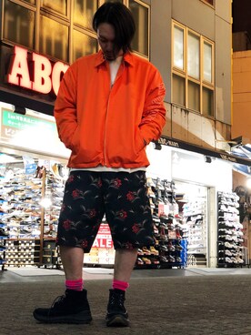 「アイテム（スウェット）」を使った、kazuya muraiさん（メンズ・168cm・30代）の春コーディネート