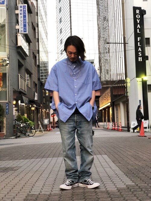 kazuya murai（LHP上野店）｜WHITELAND BLACKBURNのシャツ/ブラウスを使ったコーディネート - WEAR