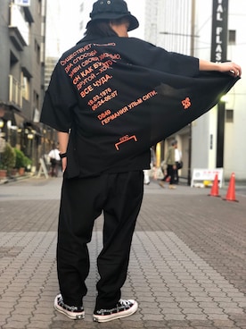 「DANKE SCHON（ダンケシェーン）のアイテム（トップス）」を使った、kazuya muraiさん（メンズ・168cm）の春コーディネート
