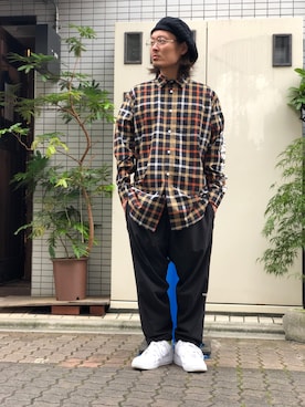 「L.H.P（エルエイチピー）のアイテム」を使った、kazuya muraiさん（メンズ・168cm）の秋コーディネート
