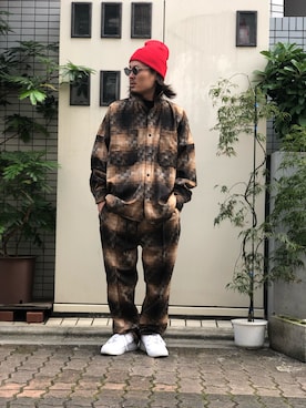 「DANKE SCHON（ダンケシェーン）のアイテム（トップス）」を使った、kazuya muraiさん（メンズ・168cm）の秋コーディネート