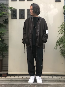 「blackweirdos」｜kazuya muraiさん（メンズ・168cm）の秋コーディネート