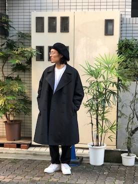 「blackweirdos」｜kazuya muraiさん（メンズ・168cm）の秋コーディネート