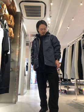 「blackweirdos」｜kazuya muraiさん（メンズ・168cm）の冬コーディネート