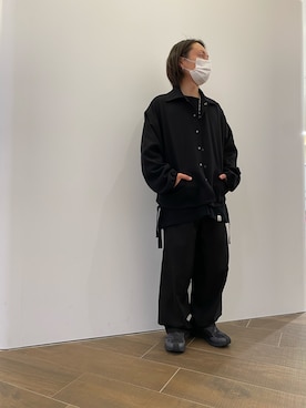 「WHITELAND（ホワイトランド）のアイテム（Tシャツ/カットソー）」を使った、kazuya muraiさん（メンズ・168cm）の秋コーディネート