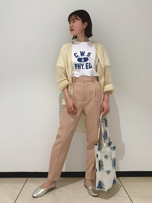 Riho Mademoiselle Rope 名古屋パルコ Championのtシャツ カットソーを使ったコーディネート Wear