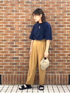 「coen」｜coen    あべさん（レディース・158cm）の春コーディネート