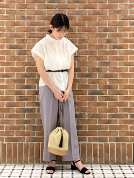 「coen」｜coen    あべさん（レディース・158cm）の春コーディネート