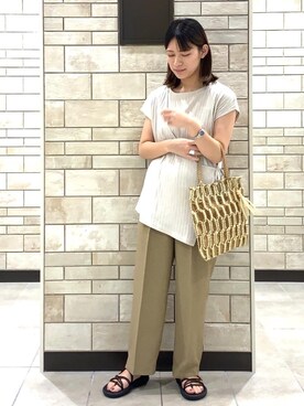 「セール」｜coen    あべさん（レディース・158cm）の夏コーディネート