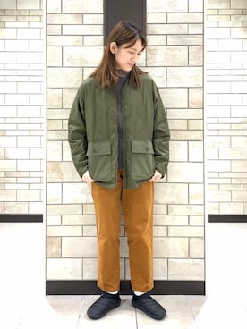 「GERRY（ジェリー）のアイテム」を使った、coen    あべさん（レディース・158cm）の秋コーディネート