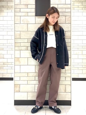 coen    あべさん（レディース・158cm）の冬コーディネート