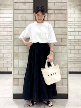 coen    あべさん（レディース・159cm）の夏コーディネート