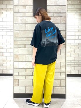 「セールアイテム」｜coen    あべさん（レディース・159cm）の夏コーディネート