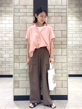 coen    あべさん（レディース・159cm）の夏コーディネート