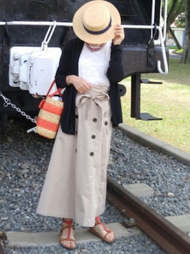 くまおさん（レディース・160cm）の春コーディネート