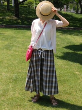 くまおさん(レディース・160cm)の夏コーディネート