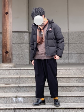 紅茶さん（メンズ・174cm）の冬コーディネート