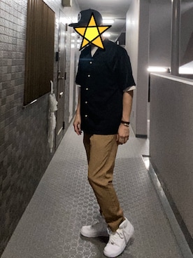 「ivory court（アイボリーコート）のアイテム」を使った、🇯🇵🇹🇭PIYO さん（メンズ・173cm）の秋コーディネート