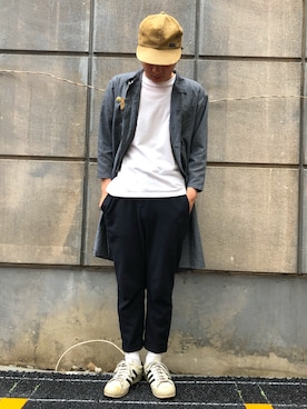 きぬもとさん（メンズ・173cm）の春コーディネート