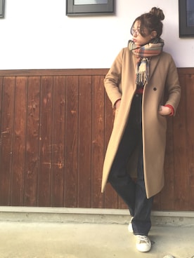 shihoさん（レディース・155cm）の冬コーディネート