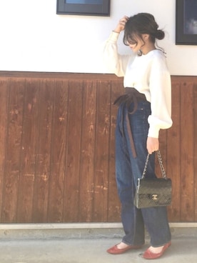 shihoさん（レディース・155cm）の冬コーディネート