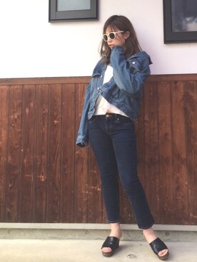 shihoさん（レディース・155cm）の春コーディネート