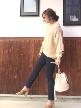 shihoさん（レディース・155cm）の春コーディネート