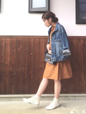 shihoさん（レディース・155cm）の春コーディネート