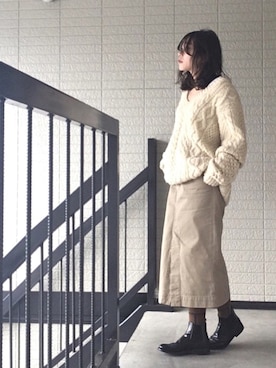 shihoさん（レディース・155cm）の秋コーディネート