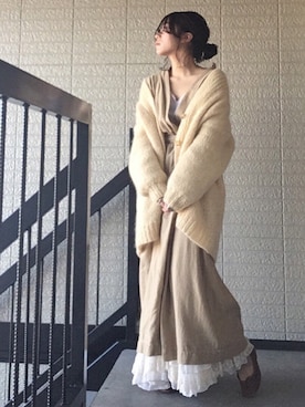 shihoさん（レディース・155cm）の秋コーディネート