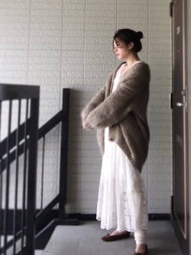 「NOWOS（ノーウォス）のアイテム」を使った、shihoさん（レディース・155cm）の秋コーディネート