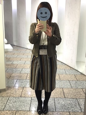 「Khaju（カージュ）のアイテム（ワンピース）」を使った、gonge_of_krgmさん（レディース・153cm）の春コーディネート