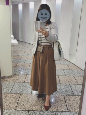 「Marc by Marc Jacobs（マークバイマークジェイコブス）のアイテム（アナログ腕時計）」を使った、gonge_of_krgmさん（レディース・153cm）の秋コーディネート