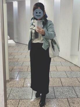「Simplicite（サンプリシテ）のアイテム（ブルゾン）」を使った、gonge_of_krgmさん（レディース・153cm）の秋コーディネート